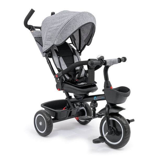 Foryourlittleone 6 in 1 Trike V3 - Grey (9 months - 5 years) Damaged Box - For Your Little One