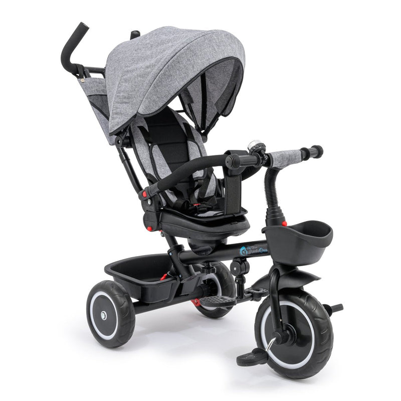 Foryourlittleone 6 in 1 Trike V3 - Grey (9 months - 5 years) Grade A return