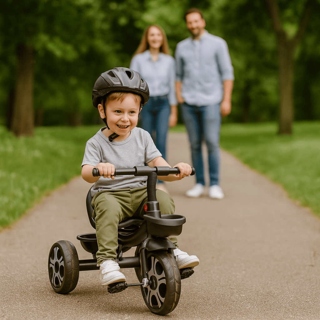Foryourlittleone Venture Trike - Black (18 months - 6 years) - For Your Little One