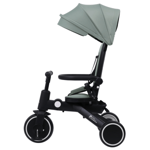 Foryourlittleone Xplor 6 in 1 Foldable Trike - Green (10m - 5y) - For Your Little One