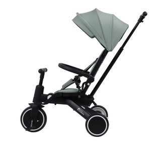 Foryourlittleone Xplor 6 in 1 Foldable Trike - Green (10m - 5y) - For Your Little One