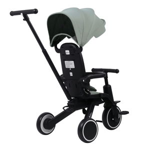Foryourlittleone Xplor 6 in 1 Foldable Trike - Green (10m - 5y) - For Your Little One