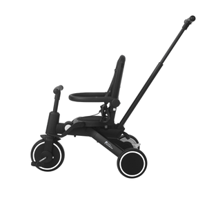 Foryourlittleone Xplor 6 in 1 Foldable Trike - Jet Black (10m - 5y) - For Your Little One
