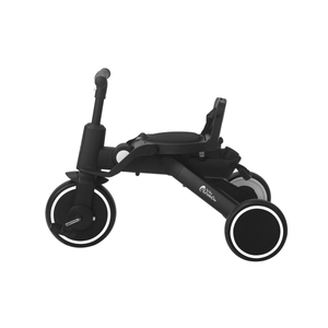 Foryourlittleone Xplor 6 in 1 Foldable Trike - Jet Black (10m - 5y) - For Your Little One