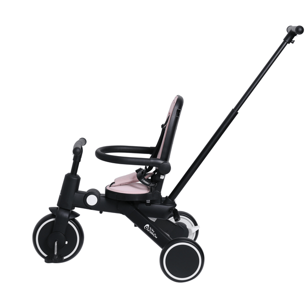 Foryourlittleone Xplor 6 in 1 Foldable Trike - Pastel Pink (10m - 5y) - For Your Little One