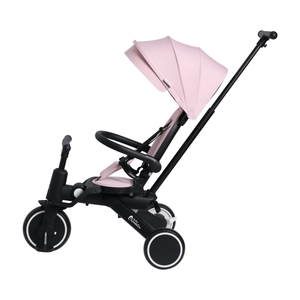 Foryourlittleone Xplor 6 in 1 Foldable Trike - Pastel Pink (10m - 5y) - For Your Little One