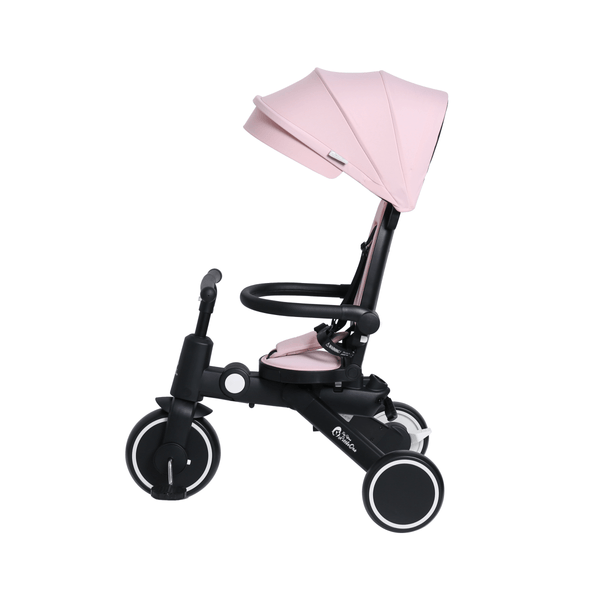 Foryourlittleone Xplor 6 in 1 Foldable Trike - Pastel Pink (10m - 5y) - For Your Little One