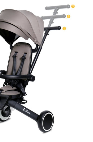 Foryourlittleone Xplor Foldable Trike - Grey Olive (2025) Clearance - Grade A Return - For Your Little One