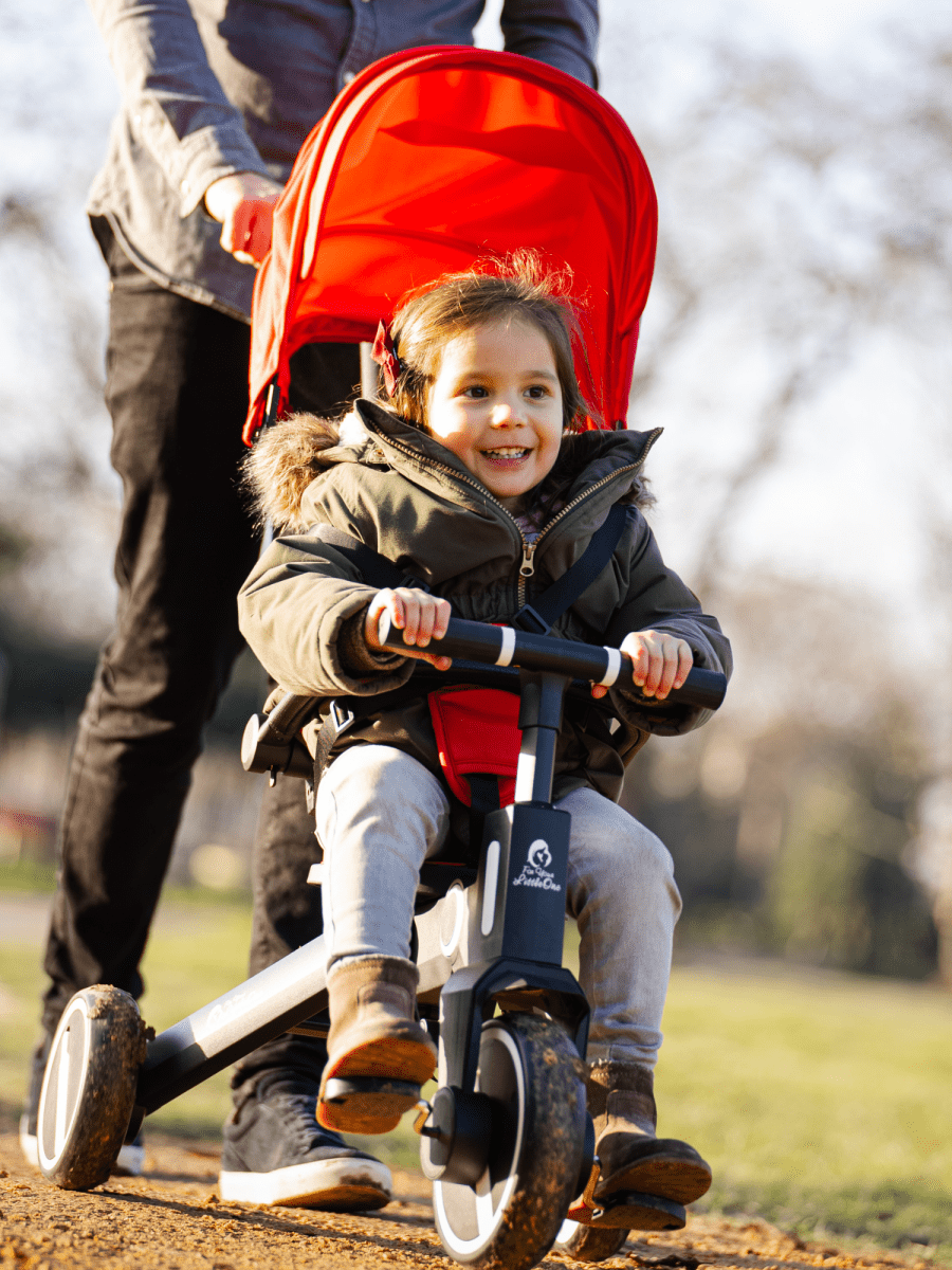 Foryourlittleone Xplor Foldable Trike - Jet Black (2025) - For Your Little One