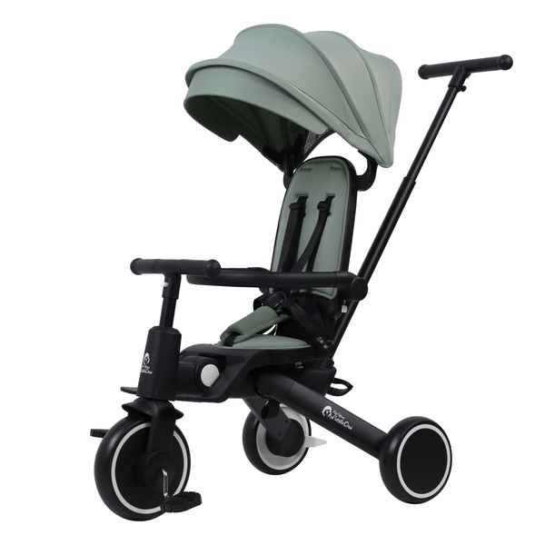 Foryourlittleone Xplor Ultimate 6 in 1 Foldable Trike - Green (10m - 5y) - For Your Little One