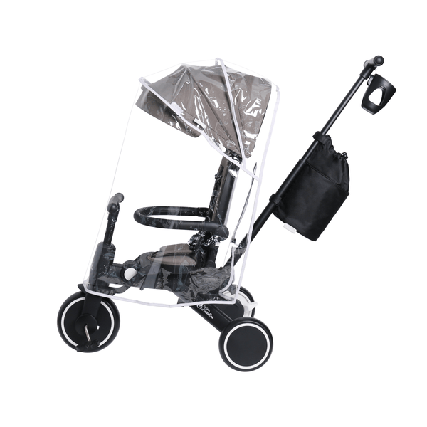 Foryourlittleone Xplor Ultimate 6 in 1 Foldable Trike - Grey Olive (10m - 5y) - For Your Little One