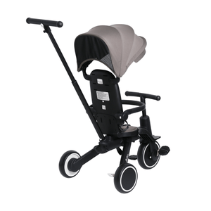 Foryourlittleone Xplor Ultimate 6 in 1 Foldable Trike - Grey Olive (10m - 5y) - For Your Little One