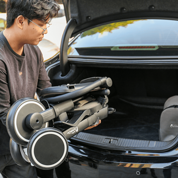 Foryourlittleone Xplor Ultimate 6 in 1 Foldable Trike - Grey Olive (10m - 5y) - For Your Little One