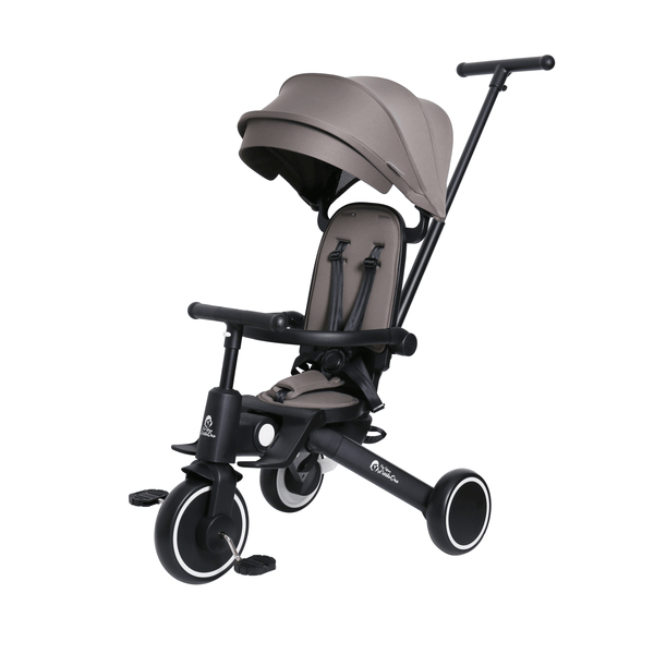 Foryourlittleone Xplor Ultimate 6 in 1 Foldable Trike - Grey Olive (10m - 5y) - For Your Little One