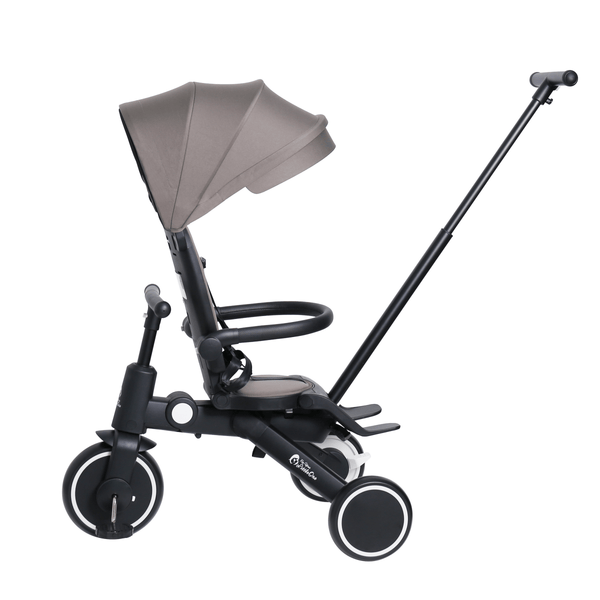 Foryourlittleone Xplor Ultimate 6 in 1 Foldable Trike - Grey Olive (10m - 5y) - For Your Little One