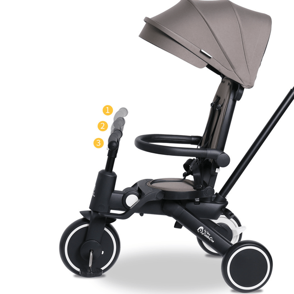 Foryourlittleone Xplor Ultimate 6 in 1 Foldable Trike - Pastel Pink (10m - 5y) - For Your Little One