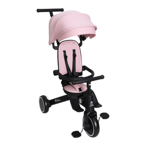 Foryourlittleone Xplor Ultimate 6 in 1 Foldable Trike - Pastel Pink (10m - 5y) - For Your Little One