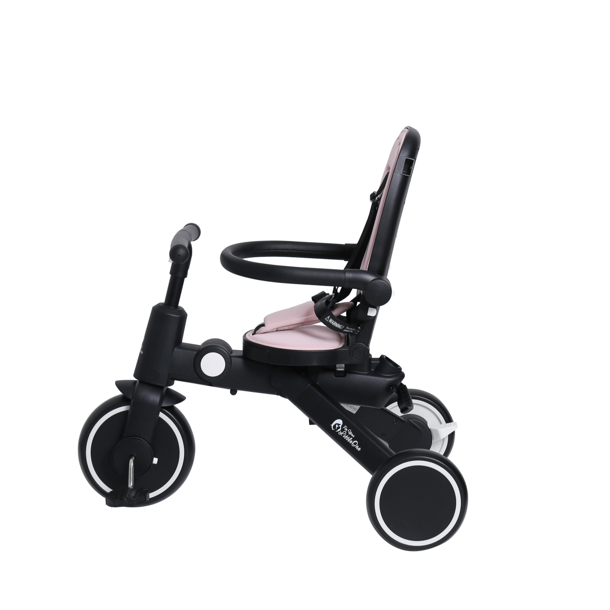 Foryourlittleone Xplor Ultimate 6 in 1 Foldable Trike - Pastel Pink (10m - 5y) - For Your Little One