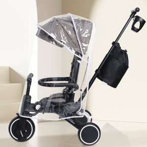 Foryourlittleone Xplor Ultimate 6 in 1 Foldable Trike - Pastel Pink (10m - 5y) - For Your Little One