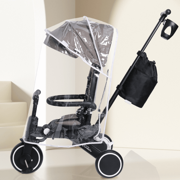 Foryourlittleone Xplor Ultimate 6 in 1 Foldable Trike - Pastel Pink (10m - 5y) - For Your Little One