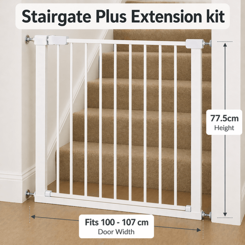 FYLO Baby Safety Stair Gate Pressure Fit Extra Wide - For Your Little One