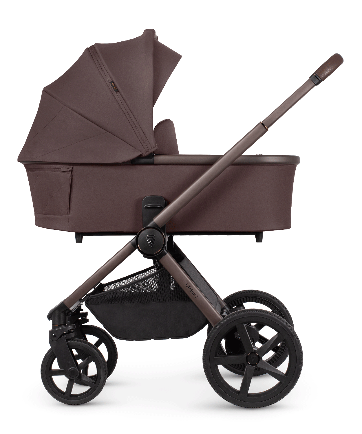 Venicci Upline 2 SE 3 In 1  Travel System - Burgundy