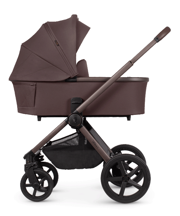 Venicci Upline 2 SE 2 In 1  Pram Pushchair - Burgundy