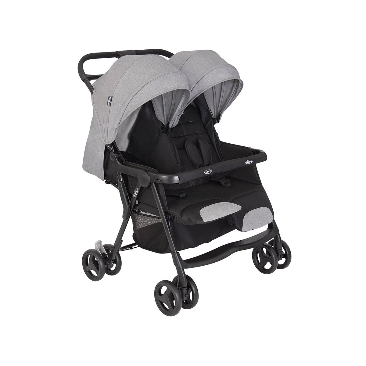 Graco Duorider Double Pushchair - Steeple Gray - For Your Little One