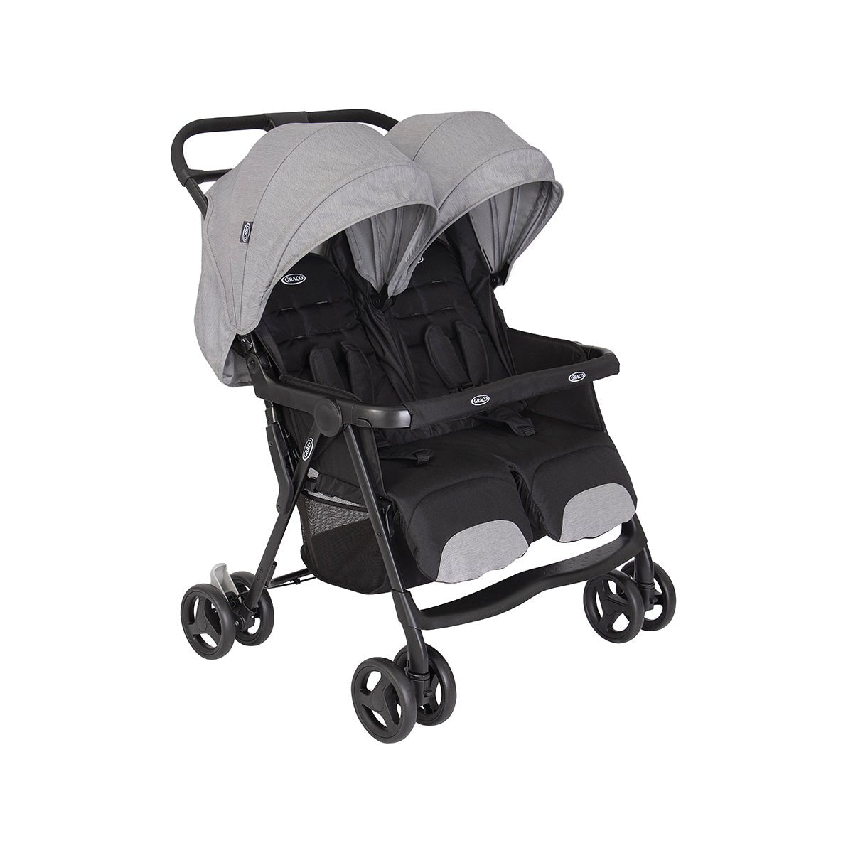 Graco Duorider Double Pushchair - Steeple Gray - For Your Little One