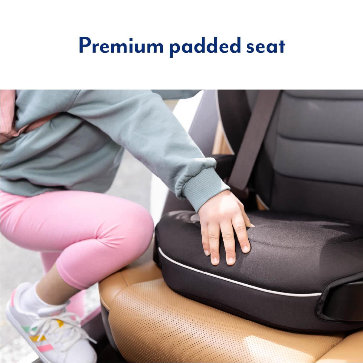 Graco Logico L I - Size Highback Booster Car Seat - Midnight - Clearance - For Your Little One