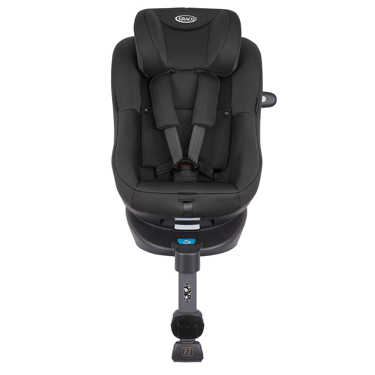 Graco Turn2Me DLX Isofix i-Size R129 Isofix Rotatong Car Seat - Midnight   