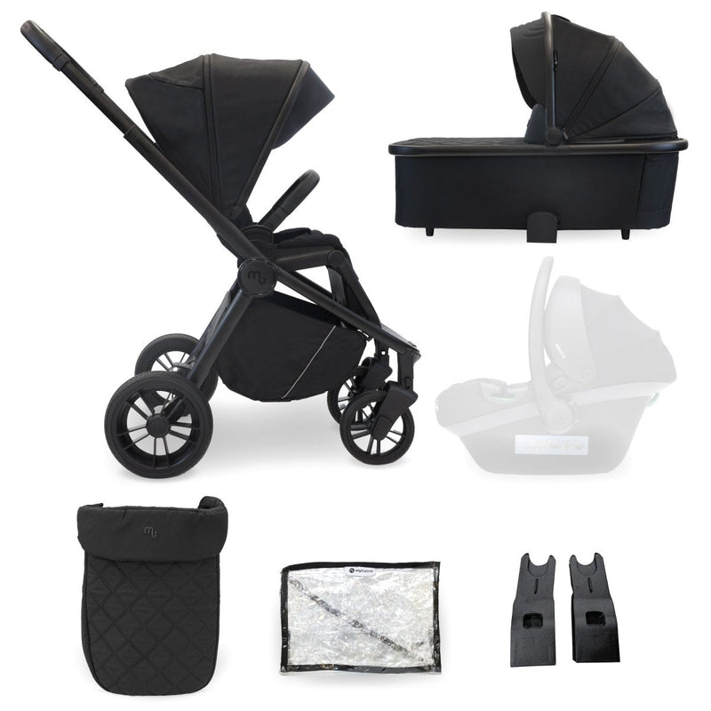 My Babiie MB450i 2-in-1 Pushchair - Black