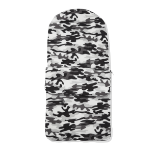 Grey Camouflage Footmuff, Parasol and Universal Rain cover Pushchair Bundle - For Your Little One