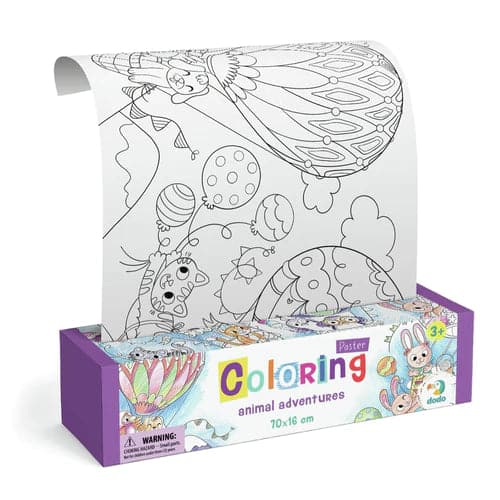 Halilit Dodo Colouring Poster Animal Adventurers - For Your Little One