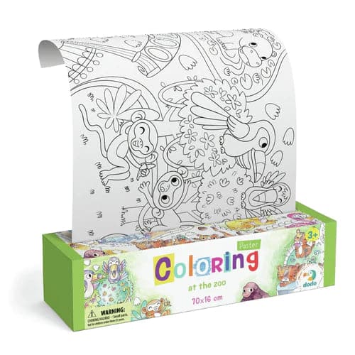 Halilit Dodo Colouring Poster At the Zoo - For Your Little One
