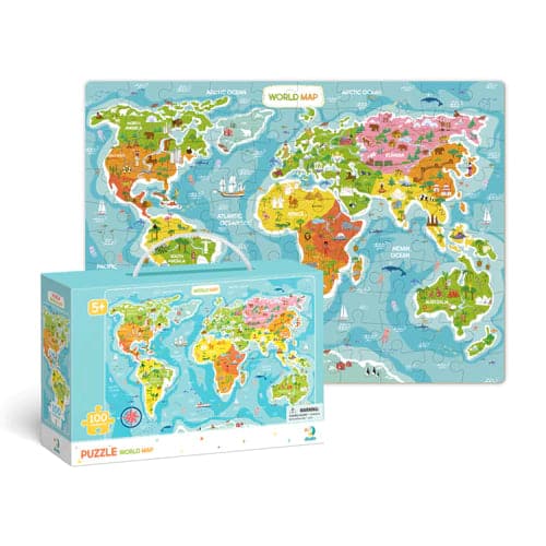 Halilit Dodo Puzzle Map of The World