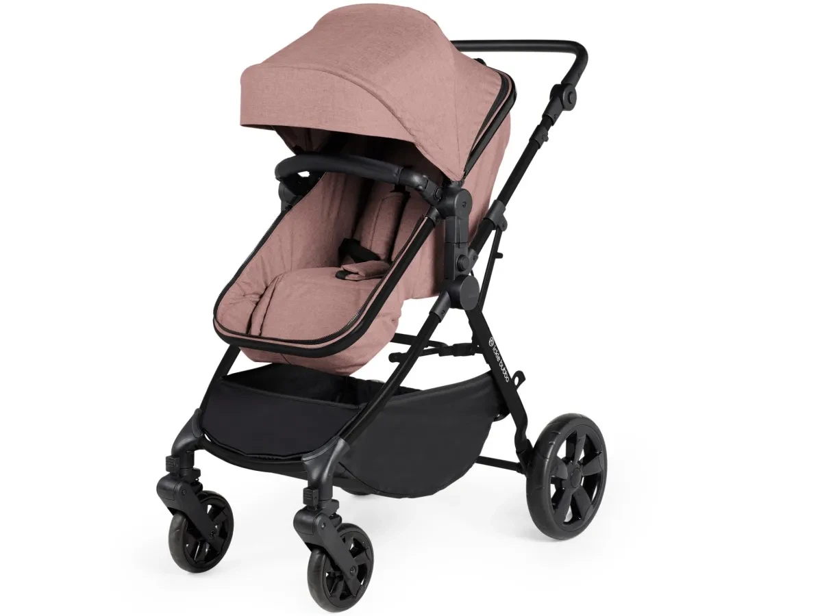 ** Stock Clearance** Ickle Bubba Comet 2 in 1 Pushchair - Black/ dusky Pink/ Black   