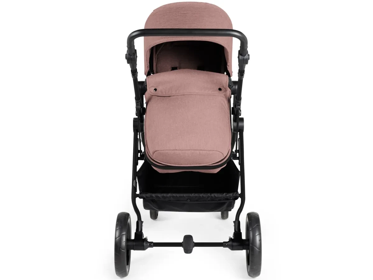 ** Stock Clearance** Ickle Bubba Comet 2 in 1 Pushchair - Black/ dusky Pink/ Black   