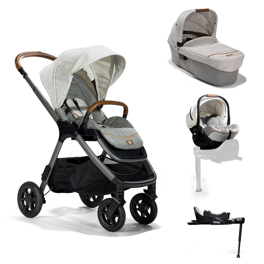 Joie Finiti Flex Travel Ready Travel System - Oyster   