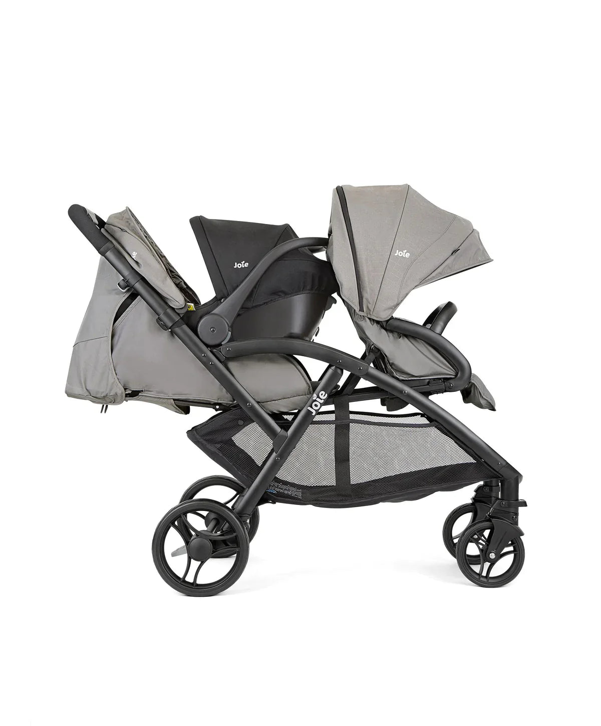 Joie EvaLite DUO Double Stroller - Pebble   