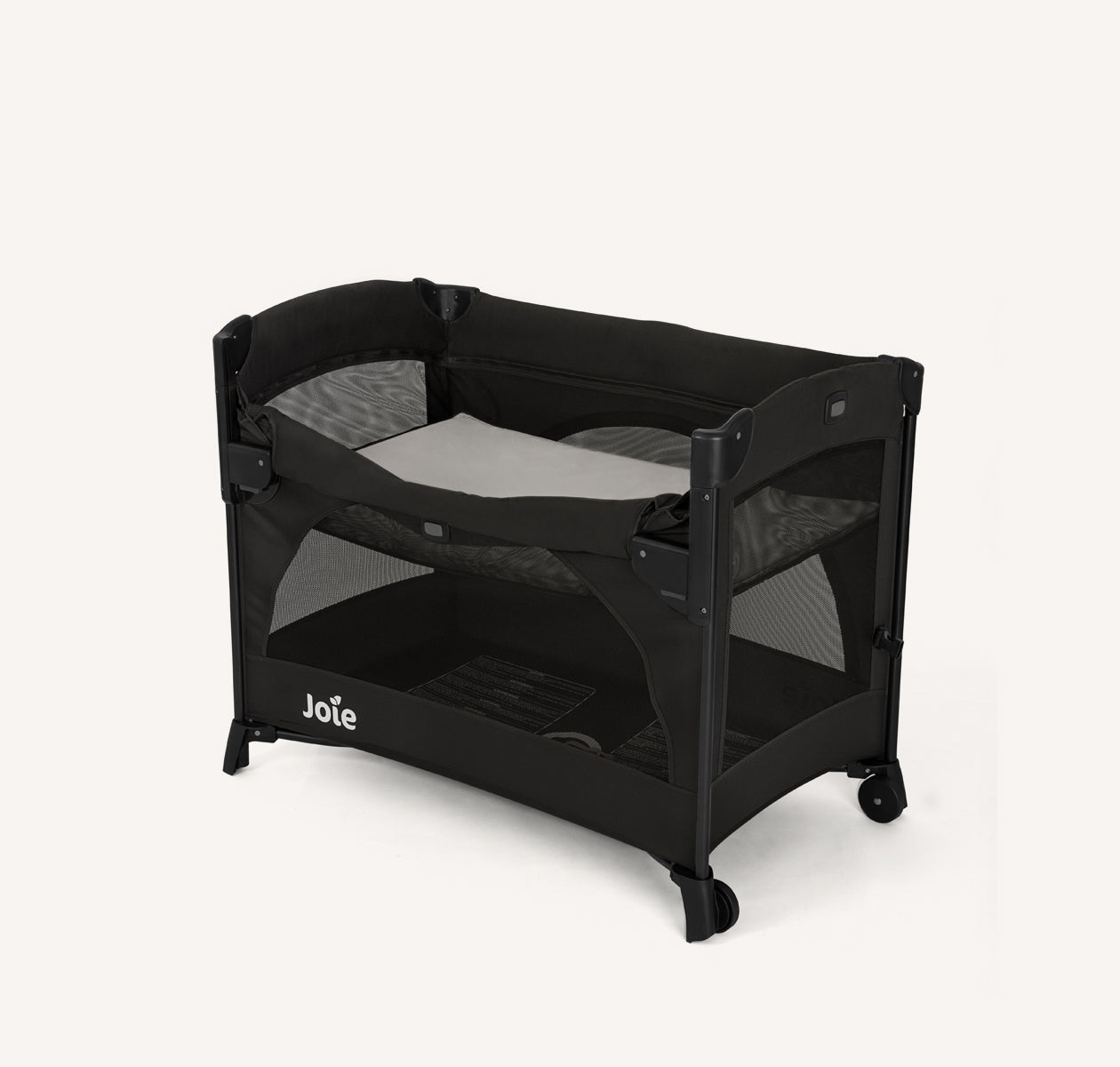 Joie Kubbie Sleep Compact Travel Cot - Shale   