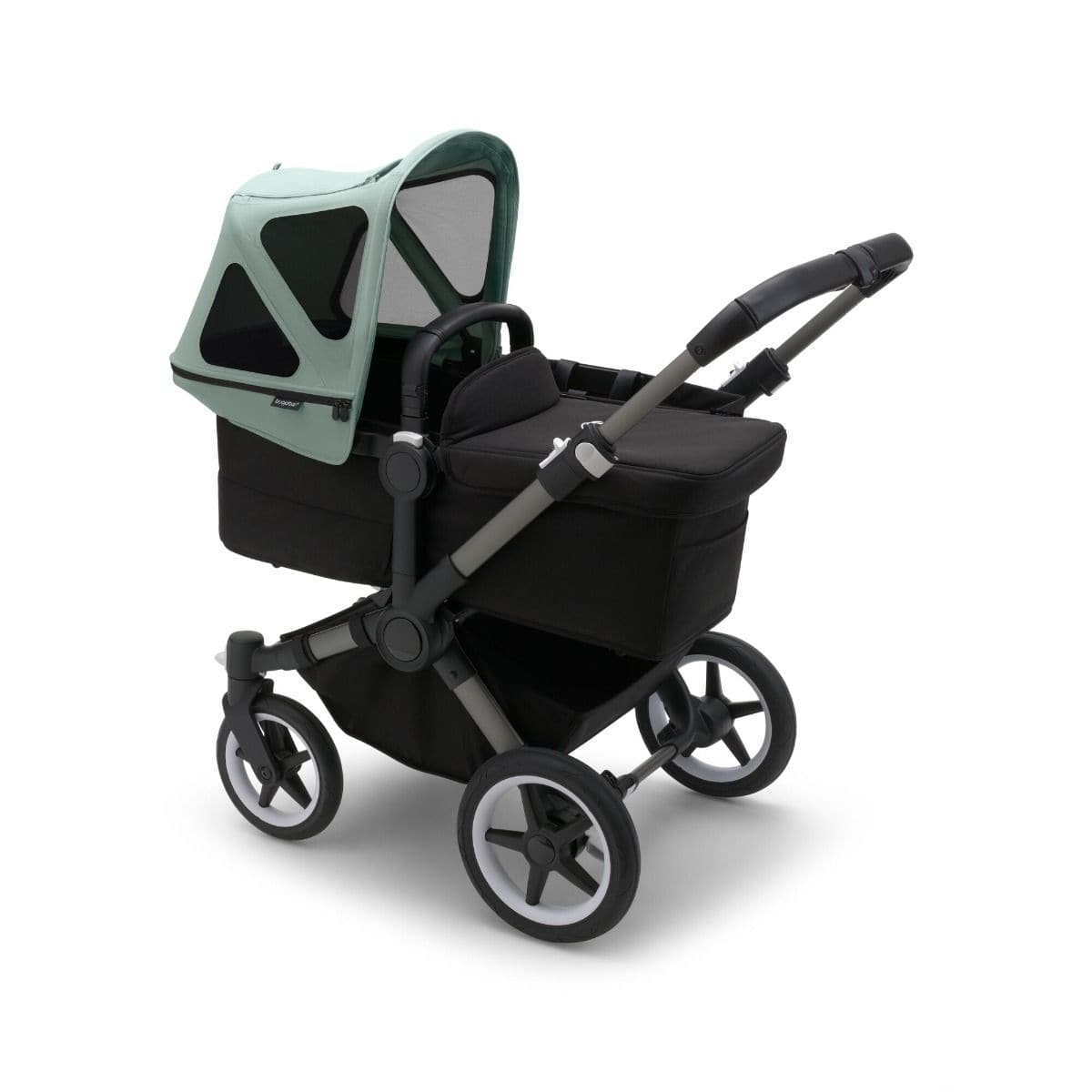 Bugaboo Donkey Breezy Sun Canopy - Pine Green - For Your Little One