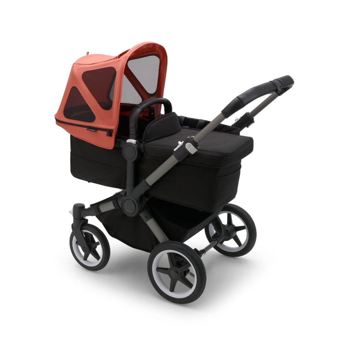 Bugaboo Donkey Breezy Sun Canopy - Sunrise Red -  | For Your Little One