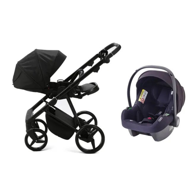 Mee - Go 3 in 1 Milano Quantum Travel System Special Edition Collection - Carbon Black - For Your Little One