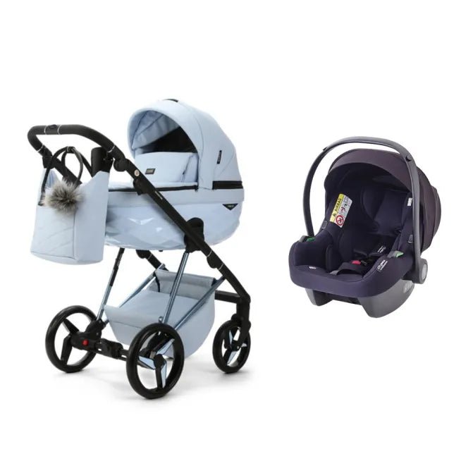 Mee - Go 3 in 1 Milano Quantum Travel System Special Edition Collection - Powder Blue - For Your Little One