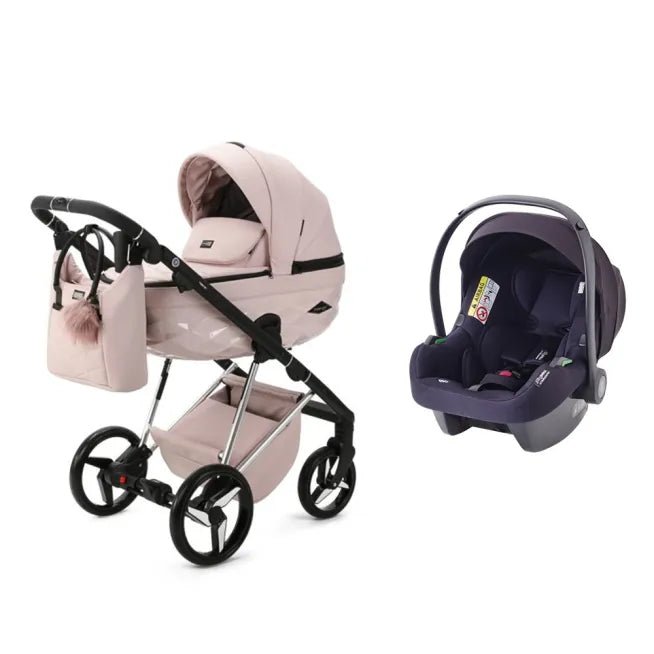 Mee - Go 3 in 1 Milano Quantum Travel System Special Edition Collection - Pretty in Pink - For Your Little One