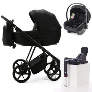 Mee - Go 3 in 1 Plus Milano Evo 3 in 1 Plus Travel System - Abstract Black - For Your Little One