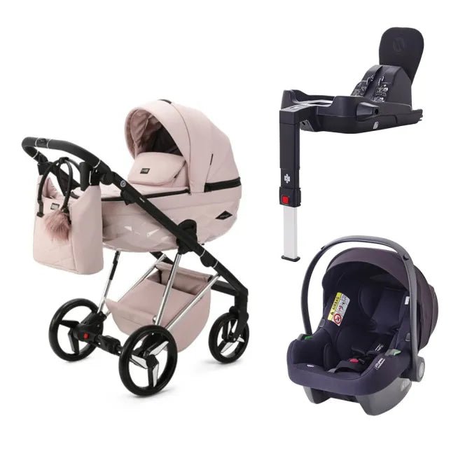 Mee - Go 3 in 1 Plus Milano Quantum Travel System Special Edition Collection - Pretty in Pink - For Your Little One