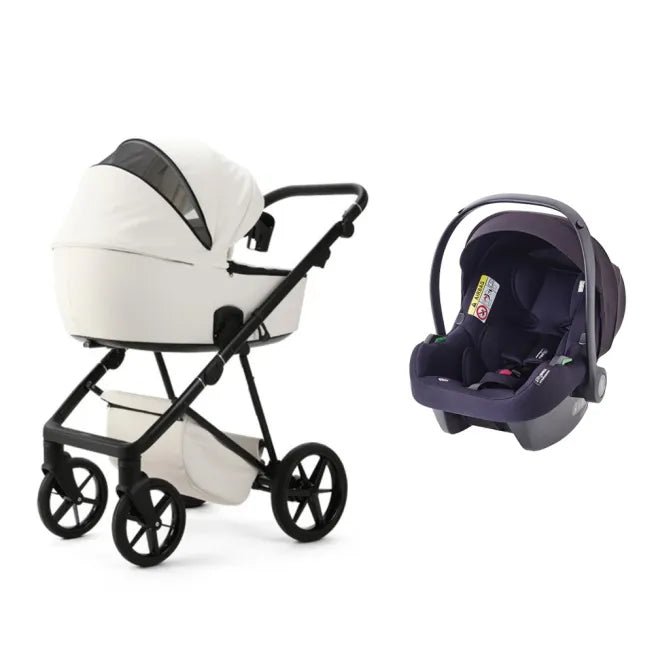 Mee - Go 3 in 1 Travel System Milano Evo - Pearl White - For Your Little One