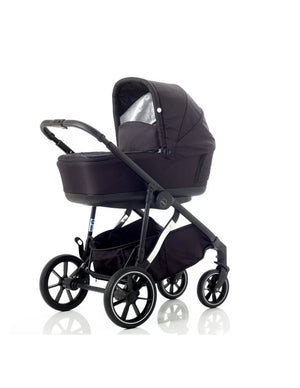 Mee - Go Uno Plus Carry Cot - Black/Chrome - For Your Little One